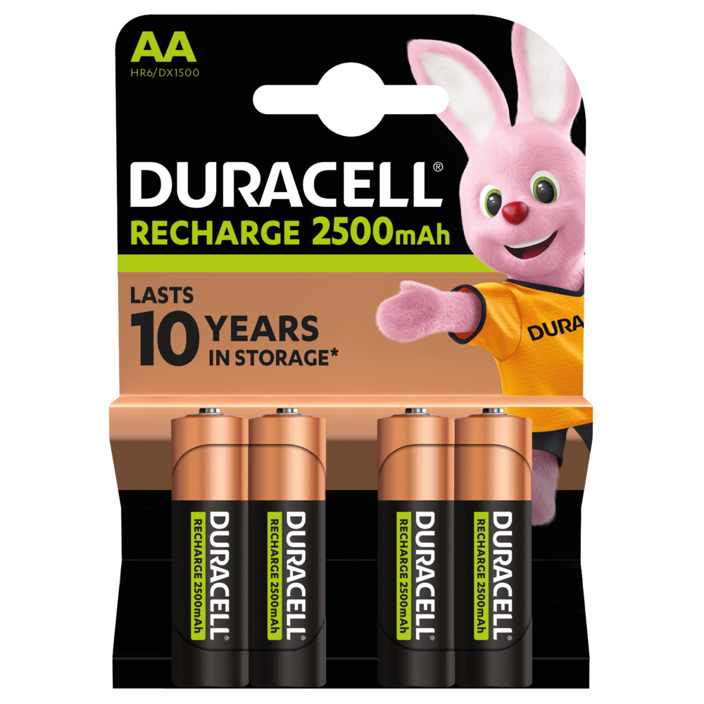 Baterija polnilne Duracell AA