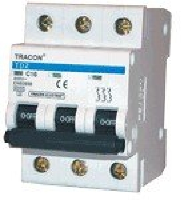 Instalacijski odklopnik - avtomatska varovalka TRACON 
TDZ-3C-25 25A 3P