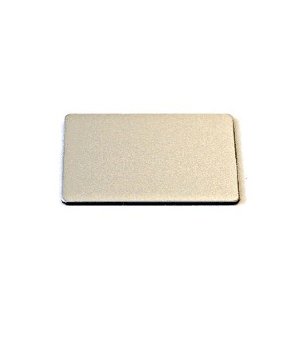 Oznaka, 18x27mm, aluminijasta, prazna