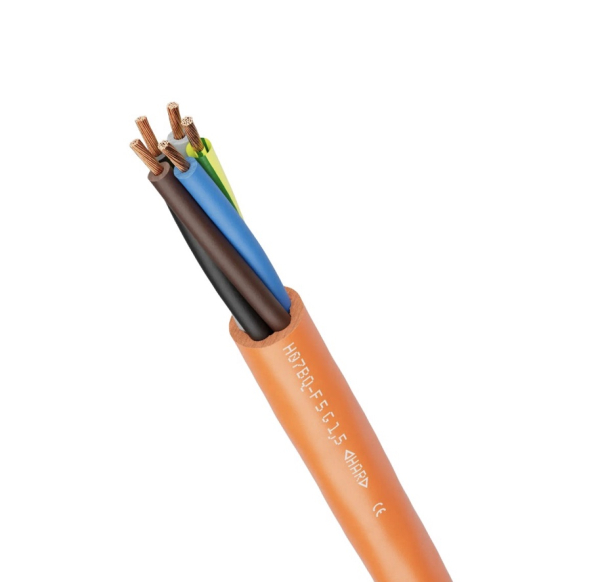 Kabel H07BQ-F 7X1,5mm oranžni