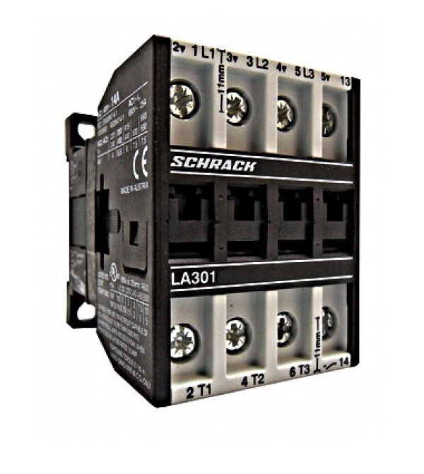 Kontaktor, 4kW, 10A AC3, 25A AC1, 3-polni, 230V AC