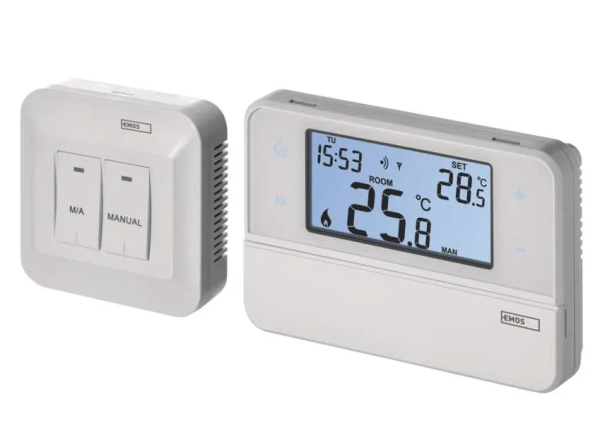 Sobni brezžični OpenTherm termostat P5616OT s programiranjem