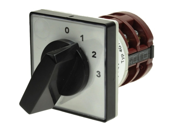 GREBENASTO STIKALO GN12-108-U 16A, 0-1-2-3, 1pol