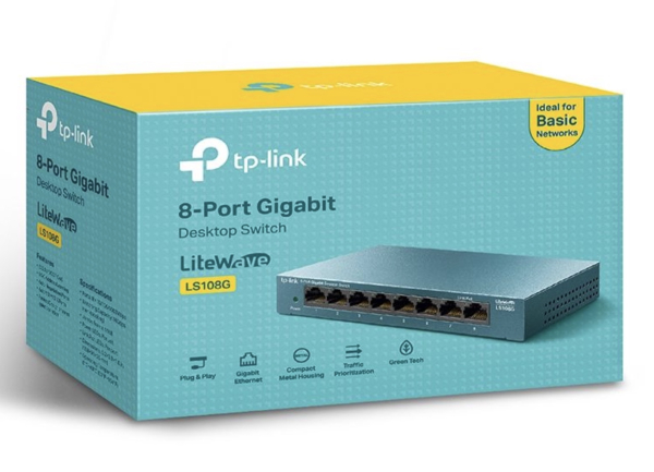 TP-LINK LS108G 8 port Gigabit mrežno stikalo / switch