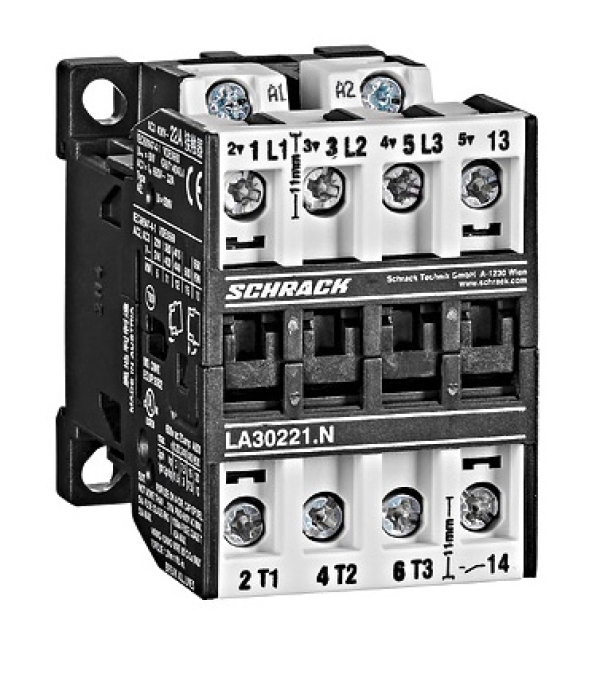 Kontaktor, 11kW, 22A AC3, 32A AC1, 3-polni, 230V AC