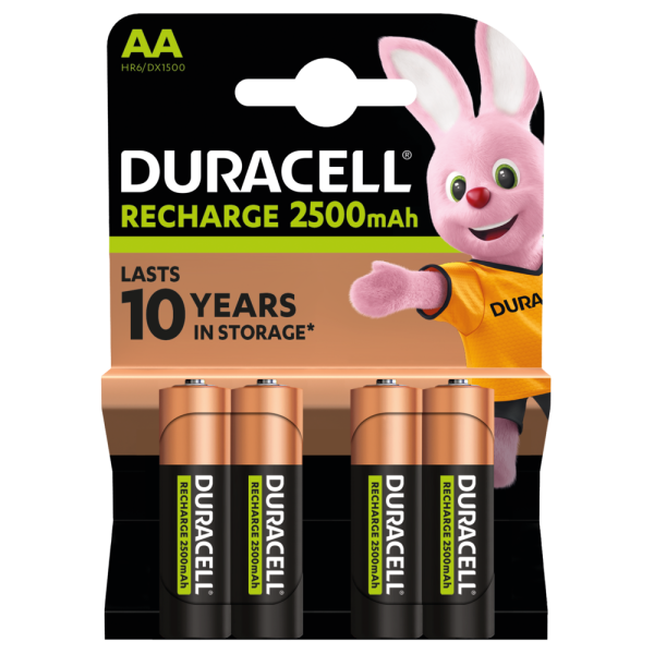Baterija polnilne Duracell AA