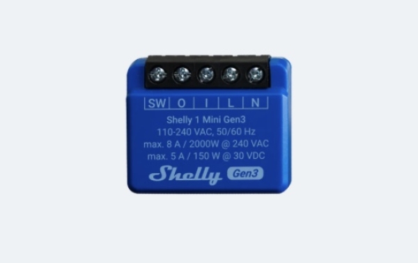 Shelly 1 Mini Gen3