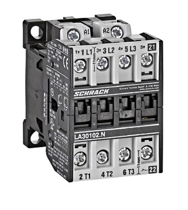 Kontaktor, 4kW, 10A AC3, 25A AC1, 3-polni, 230V AC
