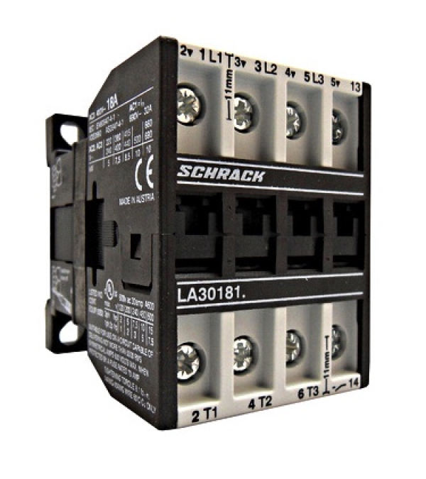 Kontaktor, 7,5kW, 18A AC3, 32A AC1, 3-polni, 230V AC