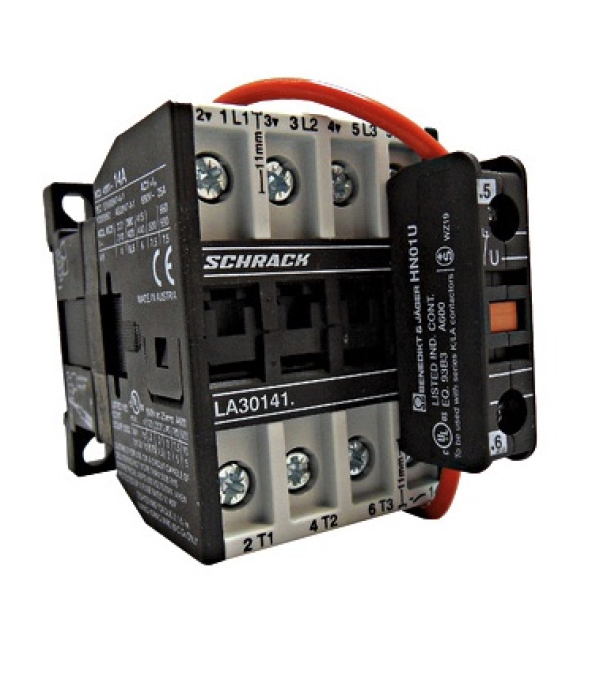 Kontaktor, 5,5kW, 14A AC3, 25A AC1, 3-polni, 24V DC