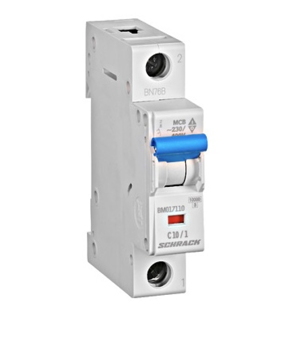 Odklopnik, inštalacijski, karakteristika C, 10A, 1P, 10kA 