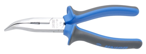 Klešče telefonske ukrivljene Unior 512/1BI 170 mm