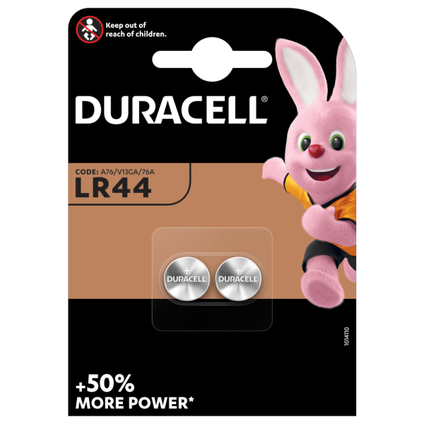Baterija Duracell LR44 / A76 / V13GA / 76A