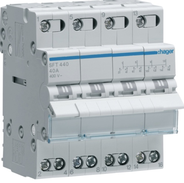 Stikalo SF 4P 1-0-2 40A