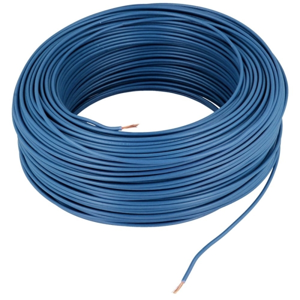 Mehka žica HO7V-K 0.5mm, temno modra