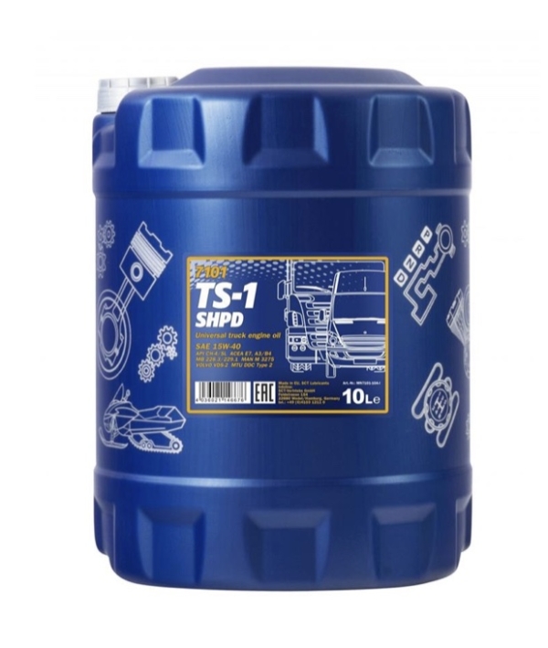 MANNOL TS-1 SHPD 15W40 10L