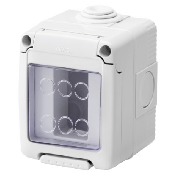 Ohišje s pokrovom 1M IP55 GW27041