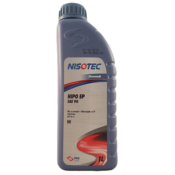 OLJE NISOTEC HIPO EP SAE 90, 1l