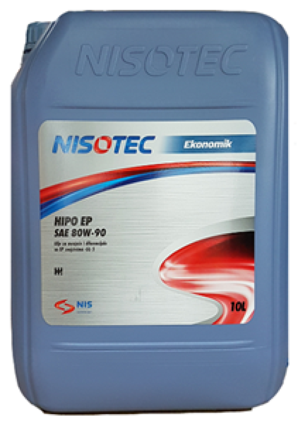 OLJE NISOTEC HIPO EP SAE 80W-90, 10L