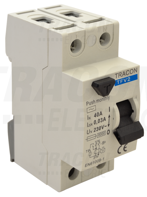 FID stikalo TRACON 40A/0,3A 2P
