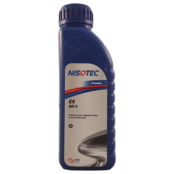 ZAVORNA TEKOČINA NISOTEC K4 DOT4, 0,5L